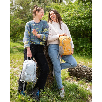 Leichter Wanderrucksack 12L mit Brustgurt – Schwarz
