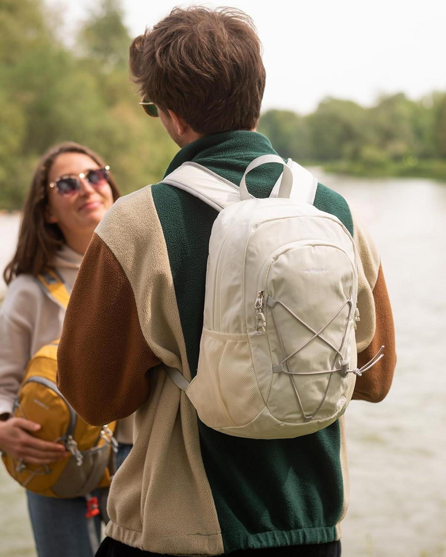 Leichter WATERFLY 12L Wanderrucksack Mini Sport Rucksack Beige