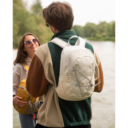 12L Wanderrucksack Mini Sport Backpack für Damen Herren Beige
