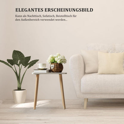 Beistelltisch Kleiner Akzenttisch für Wohnzimmer Schlafzimmer einfach