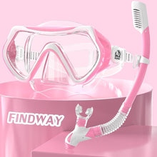 Tauchermaske mit HD Gehärtetes Glas Anti-Leck Schwimmmaske
