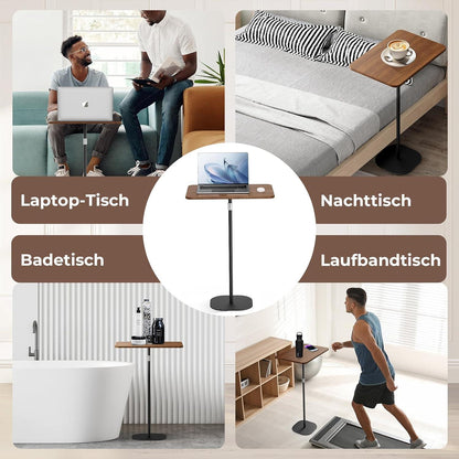 Stehpult Höhenverstellbarer Laptop Ständer 46-120cm Schwarz