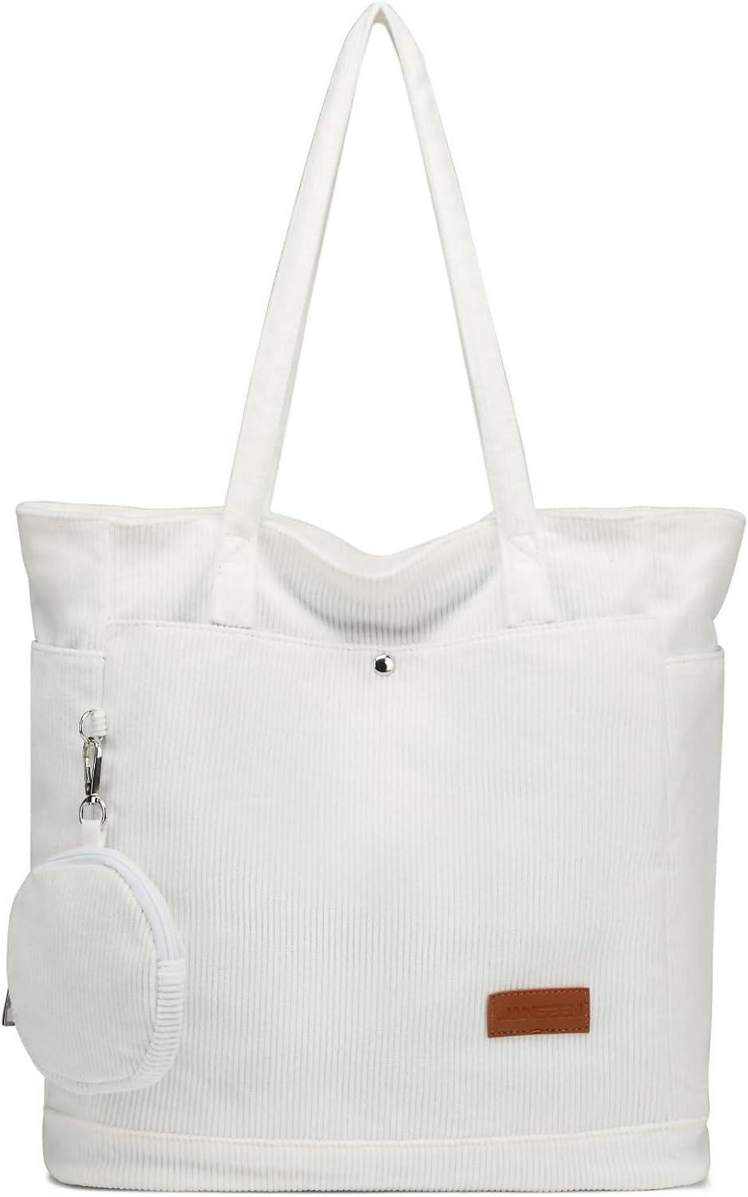 Cord Shopper Handtasche Damen mit Münzbörsen