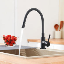 Auralum Niederdruck Armatur Schwarz 360° Drehbar mit