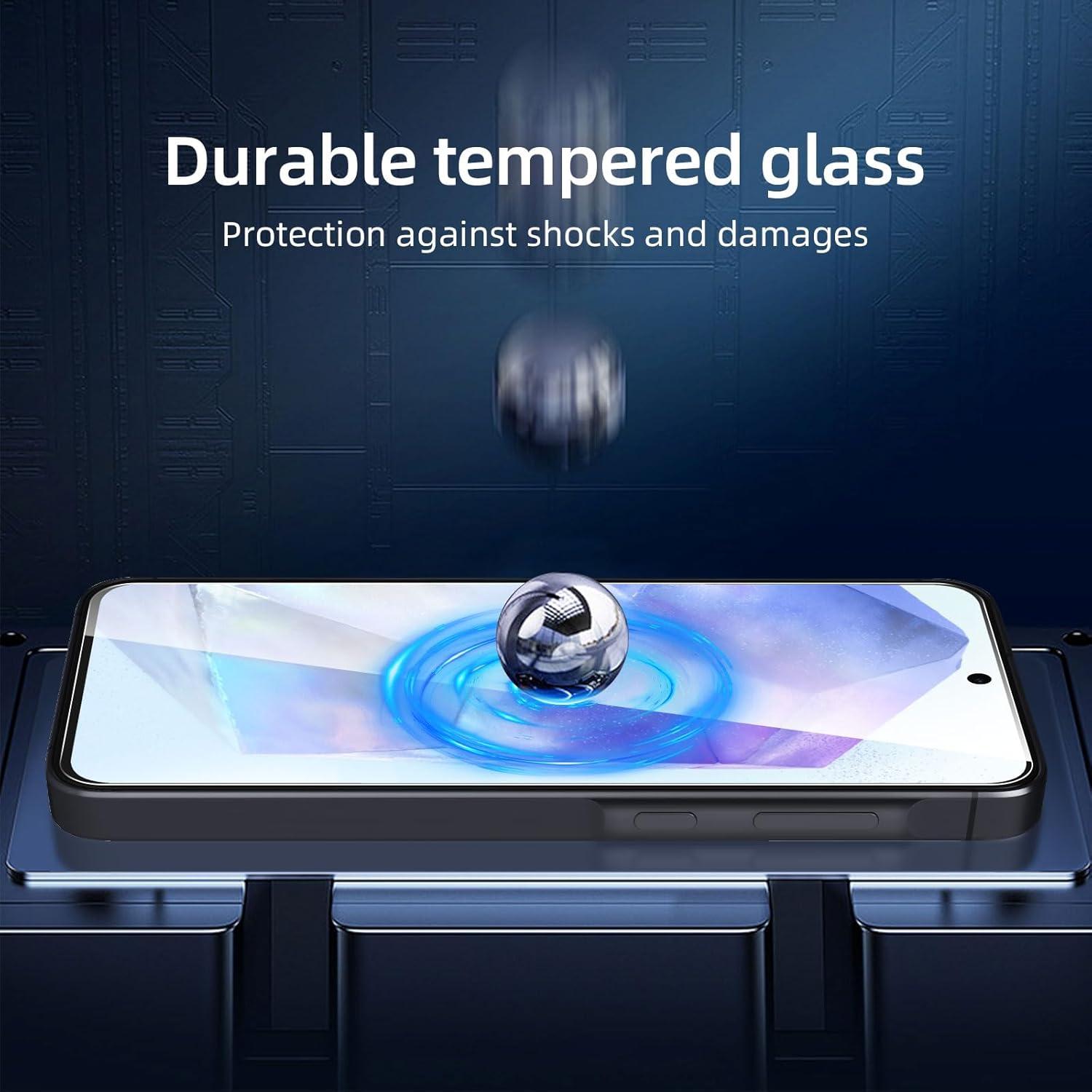 Panzer Schutzglas Samsung A55 5G 6,6 Zoll 9H HD Ultra-klar
