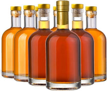 375ml Glasflaschen mit Korken Deckel 12er Pack - leere Flaschen mit
