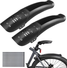 Fahrrad Schutzblech Set Vorne Hinten MTB Rennrad Universal Schwarz