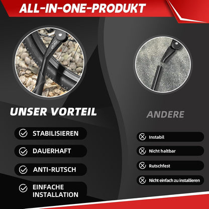 Höhenverstellbarer Fahrradständer 40mm Lochabstand 24-29 Zoll MTB Rennrad