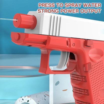 2er Set Mini Wasserpistolen für Kinder mit großer Reichweite | Premium Sommer Spielzeug Rot