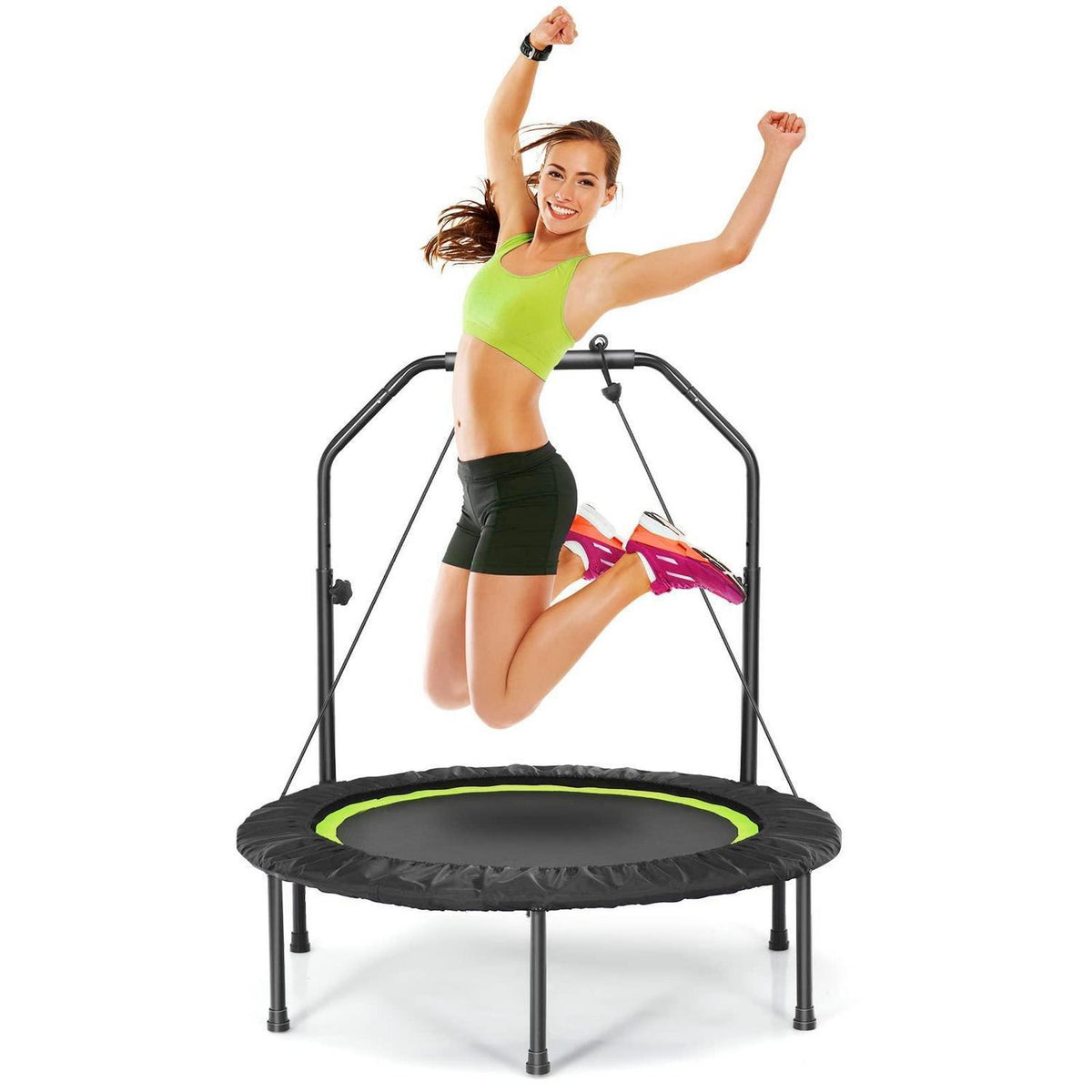 Fitness Trampolin 101cm – Faltbar & Belastbar bis 150kg