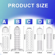 Penishülle 5 Stück Transparent Zeit Verlängern Erektion
