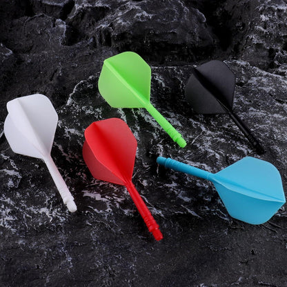 Dartschäfte Flights 3er-Set Weiß-2BA Zubehör Dartpfeile OTTO