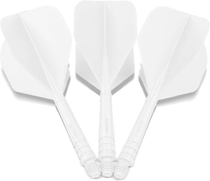 CyeeLife Dartschäfte & Dart Flights 3er-Set Weiß Zubehör Flexibles