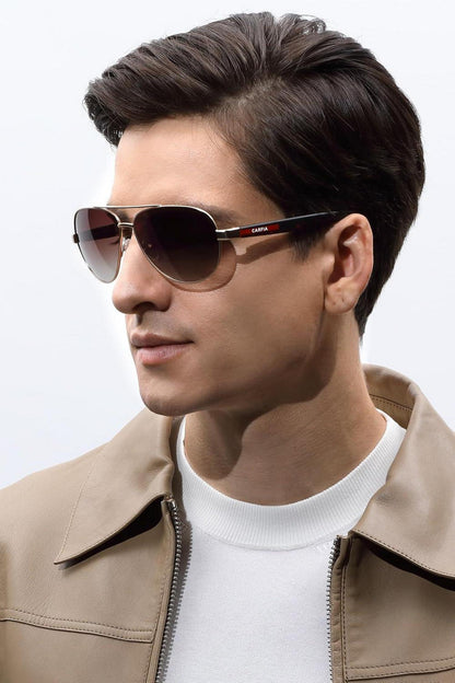 CARFIA Pilotenbrille Herren UV400 polarisierte Sportsonnenbrille