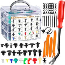 Auto Befestigungsclips Set 925 Teile mit Werkzeug & Aufbewahrungsbox