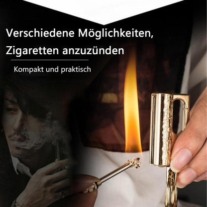 Feuerzeug Wanci Match Kerosin Metall Schlüsselanhänger Outdoor