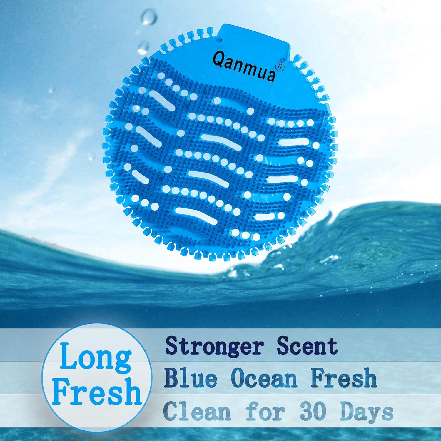 12er Pack Urinalsieb Duftspüler für Pissoir & Urinal - Blau Gelb Grün