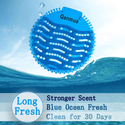 12er Pack Urinalsieb Duftspüler für Pissoir & Urinal - Blau Gelb Grün