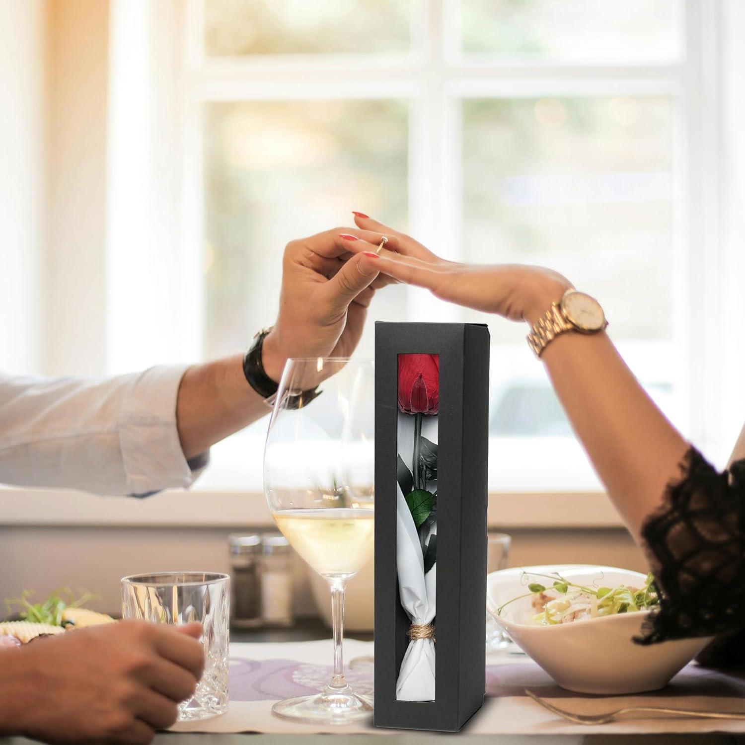 Infinity Rose - Ewige Rose in Rosenbox, Konservierte Blume mit