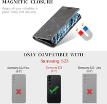 Samsung Galaxy S23 5G Handyhülle - Premium Leder Flip Case