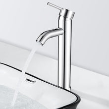Moderne Waschtischarmatur Hoch Chrom, Einhebelmischer