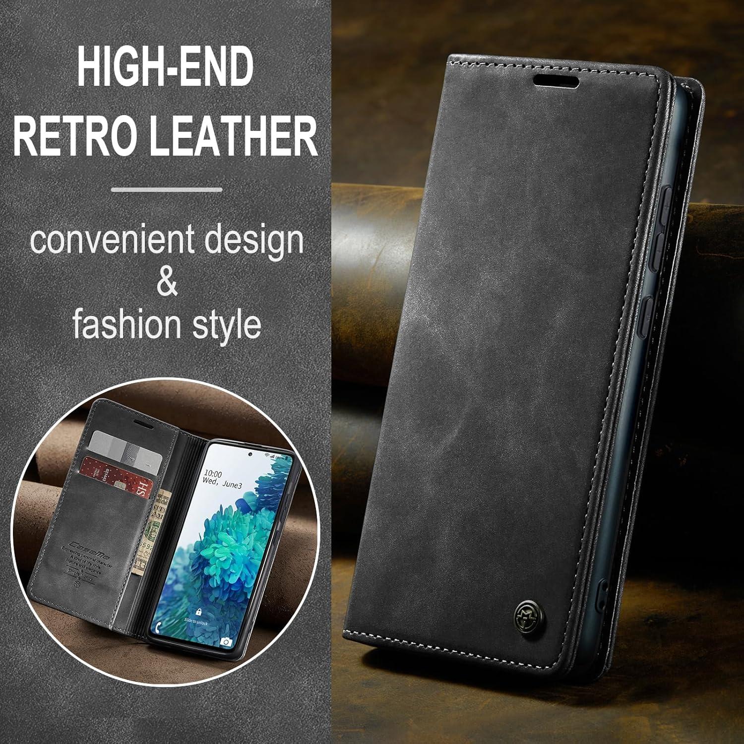 Handyhülle Samsung Galaxy S20 FE Leder Magnet Flip Case 360° Schutz