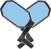 Bar End Fahrradspiegel mit High-Definition konvexer blauer Glaslinse