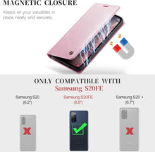 Samsung Galaxy S20 FE Hülle Premium Leder Flip Case mit