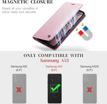 Samsung Galaxy A53 5G Handyhülle Premium Leder Flip Case