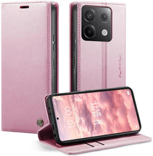 Handyhülle Xiaomi Redmi Note 13 Pro 5G Leder Tasche Magnet