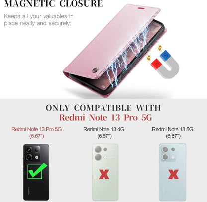 KZB Handyhülle Xiaomi Redmi Note 13 Pro 5G Leder Tasche