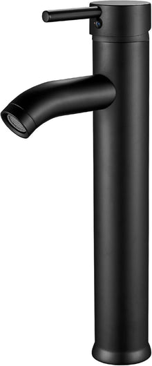 Kisimixer Schwarz Einhandmischbatterie für Waschbecken
