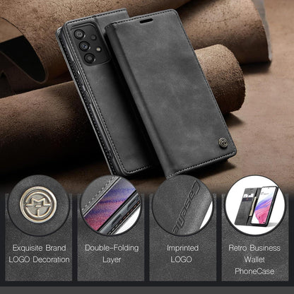 Samsung Galaxy A53 5G Hülle - Premium Leder Flip Case mit Magnet und