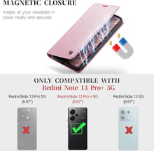 KZB Xiaomi Redmi Note 13 Pro Plus 5G Hülle Leder Flip Case