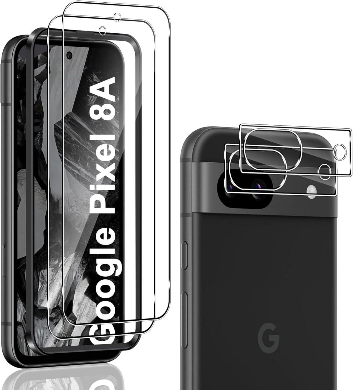 Panzerglas Google Pixel 8A Schutzfolie 9H 99,9% Transparenz