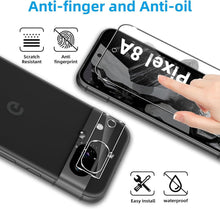 Panzerfolie und Kameraschutz für Google Pixel 8A Transparent