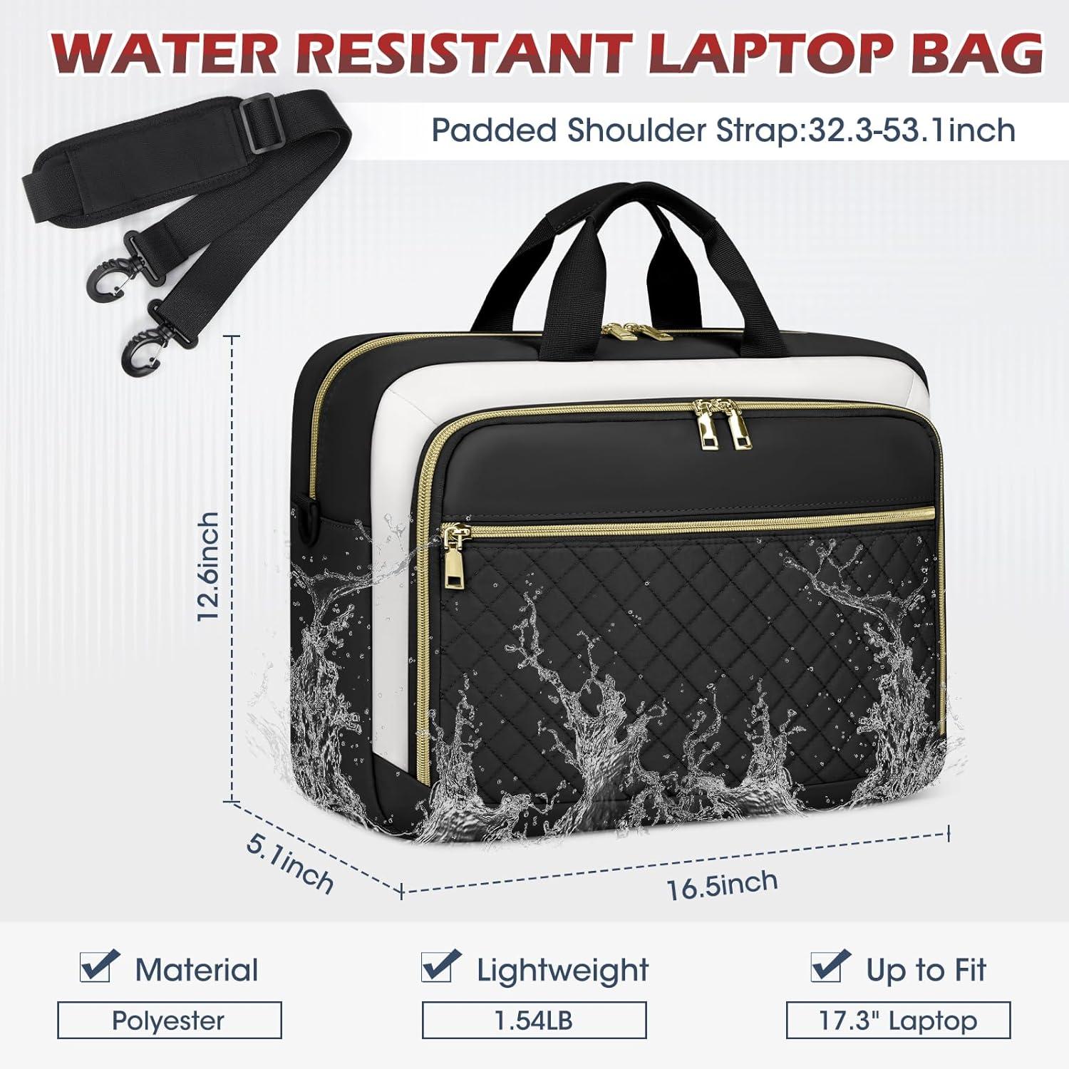 Laptoptasche 17,3 Zoll Damen Business Notebook Tasche