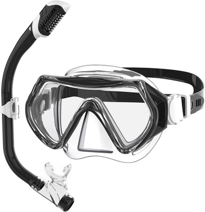 Findway Taucherbrille Kinder Schwimmbrille Anti Nebel 180°Panorama HD