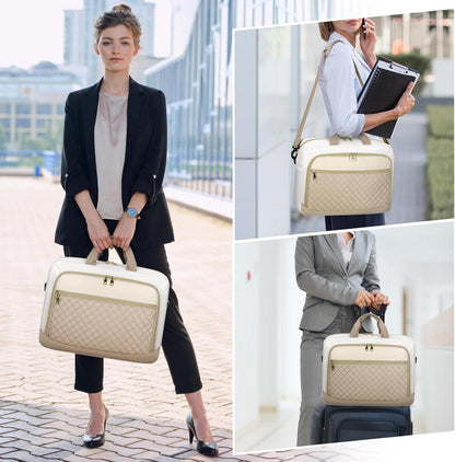 Laptoptasche 17,3 Zoll Damen Business Aktentasche Notebook