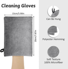 Mikrofaser Waschhandschuhe 8er Set