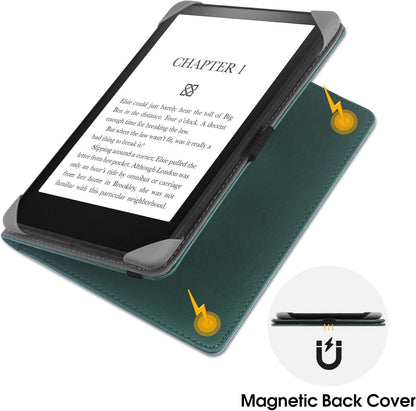 Universal Folio Hülle für 6 Zoll eReader mit Ständer und Handschlaufe - Mint