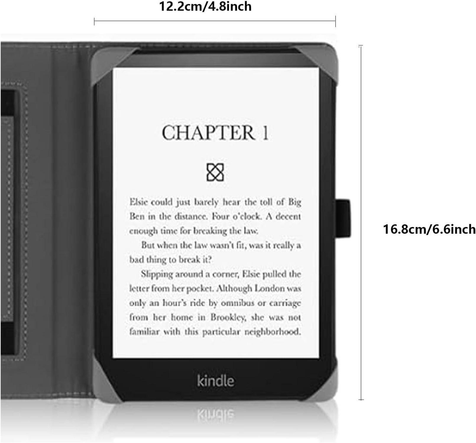 Universale 6 Zoll eReader Hülle mit Ständer und Handschlaufe - PU