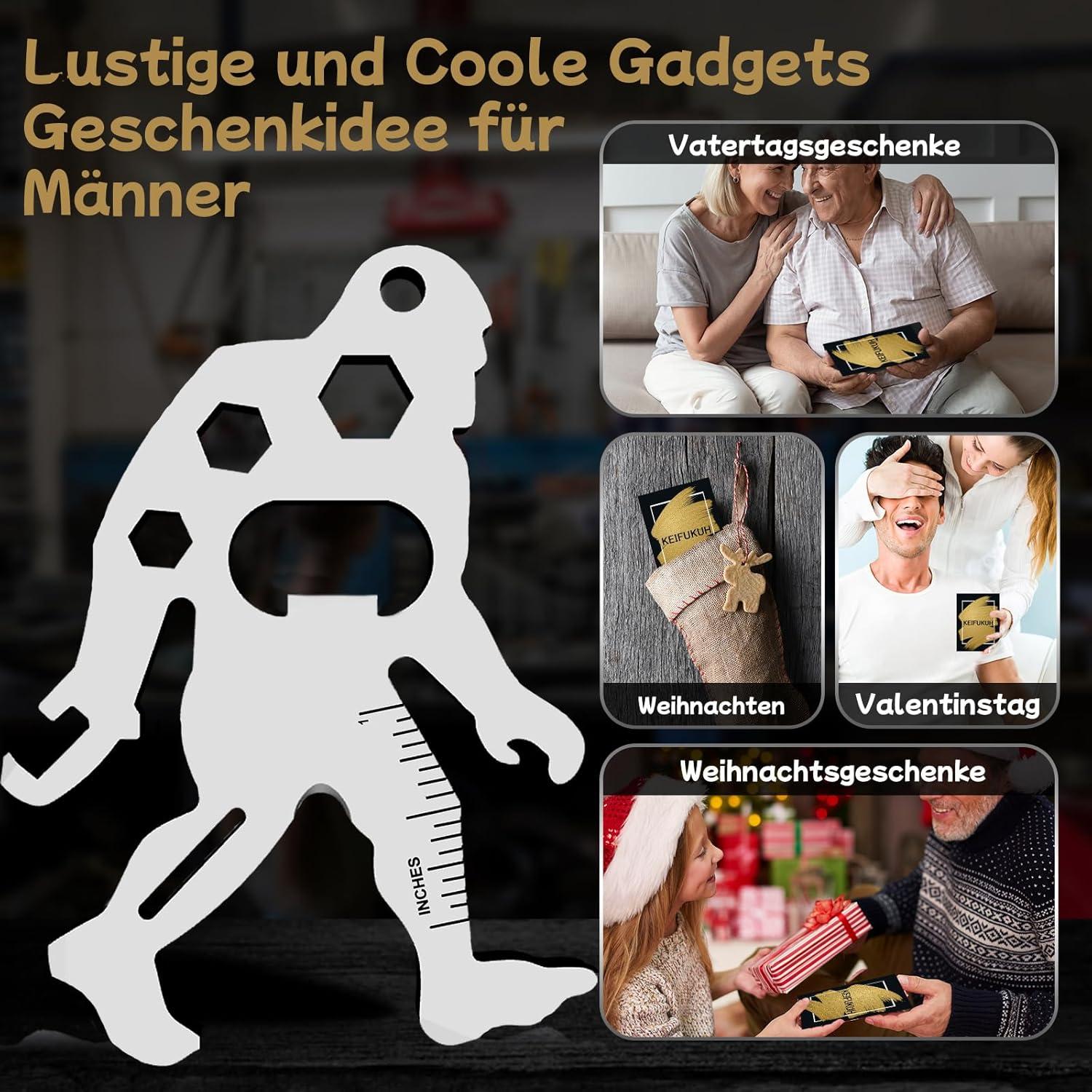 Multitool Werkzeug Männer Geschenk 11-in-1 Camping Zubehör Gadgets Herren Weihnachten