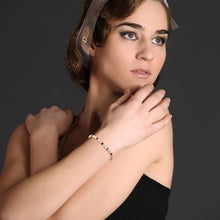 Tennisarmband Damen Gold Zirkonia Armband Geschenk Muttertag