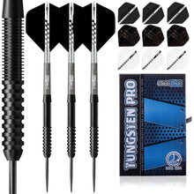Tungsten Darts Set 23g Steel Tip mit Zubehör und Sharpener