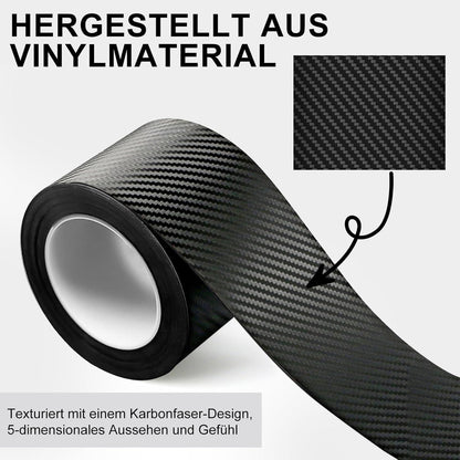 Carbon Folie Auto Lackschutzfolie Schwarz 7x10m