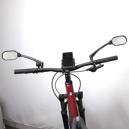 Fahrrad Lenkerspiegel High-Definition konvexe Glaslinse sicher