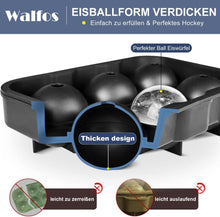 Silikon Eiswürfelform Set BPA-frei Cocktails Whisky Wein