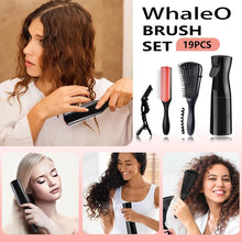 WhaleO Haarbürsten Set für Sleek Look, Ohne