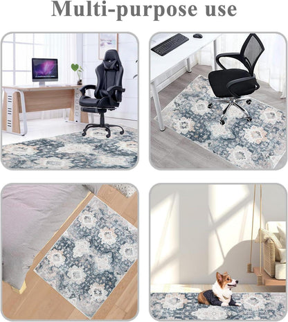 Bodenschutzmatte 150x120cm Gaming Bürostuhl Teppich rutschfest